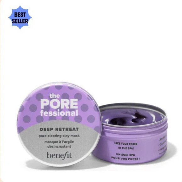 Benefit The Pore Fessional Deep Retreat Pore-Clearing Clay Mask 10ml/0.33oz - Picture 1 of 4